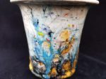 동천소 Raku pot 3"