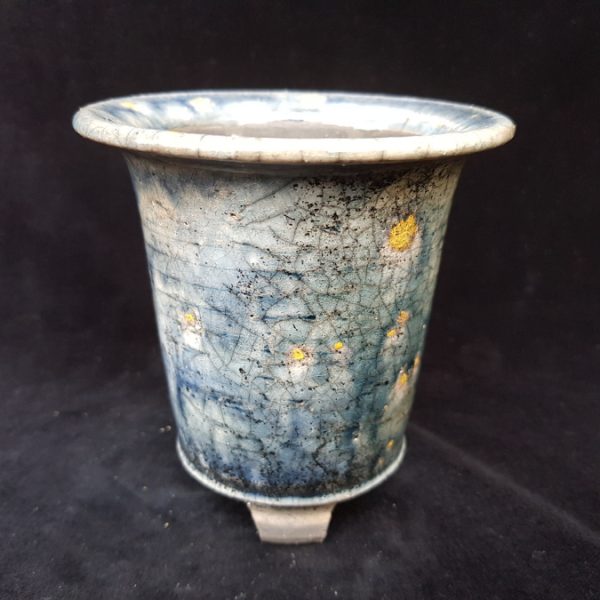 동천소 Raku pot 3"