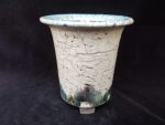 동천소 Raku pot 3"