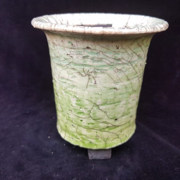 동천소 Raku pot 3"