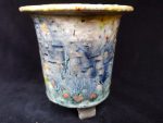 동천소 Raku pot 3"