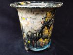 동천소 Raku pot 3"