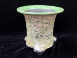 동천소 Raku pot 3.5"