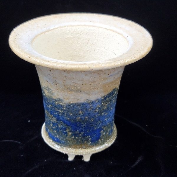 동천소 Raku pot 3.5"