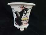 동천소 Raku pot 3"
