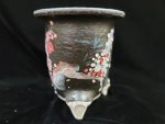 동천소 Raku pot 3"