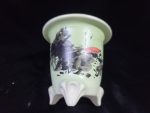 동천소 Raku pot 3"