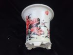 동천소 Raku pot 3"