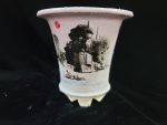 동천소 Raku pot 3"