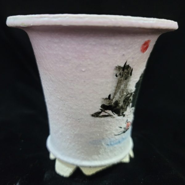 동천소 Raku pot 3"