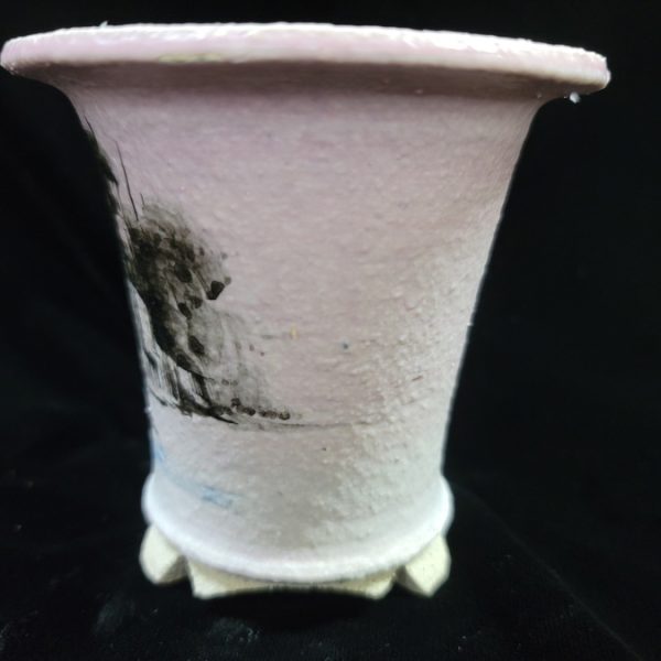 동천소 Raku pot 3"