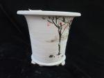 동천소 Raku pot 3"