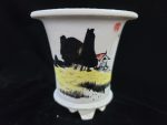 동천소 Raku pot 3"