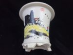 동천소 Raku pot 3"