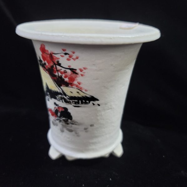 동천소 Raku pot 3.5"