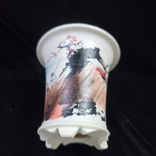 동천소 Raku pot 3.5"
