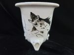 동천소 Raku pot 3.5"