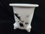 동천소 Raku pot 3.5"