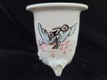 동천소 Raku pot 3.5"