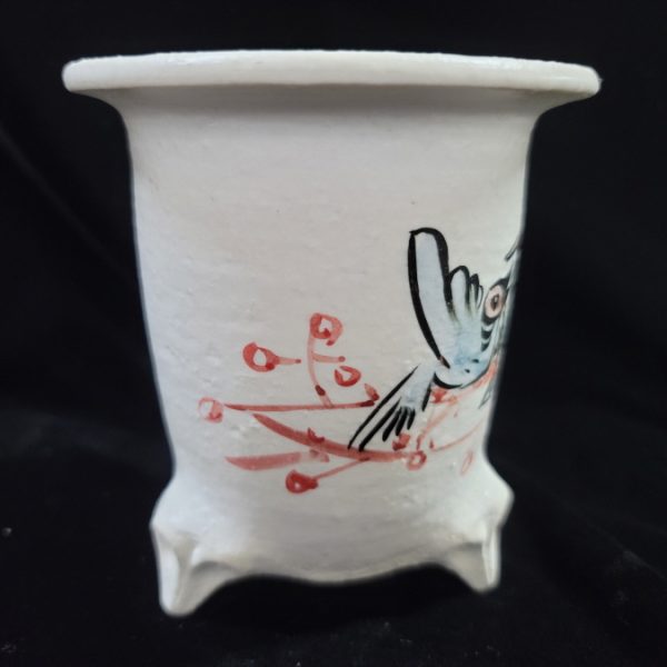 동천소 Raku pot 3.5"