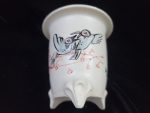 동천소 Raku pot 3.5"