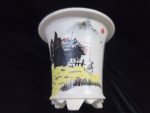 동천소 Raku pot 3.5"