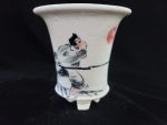 동천소 Raku pot 3.5"
