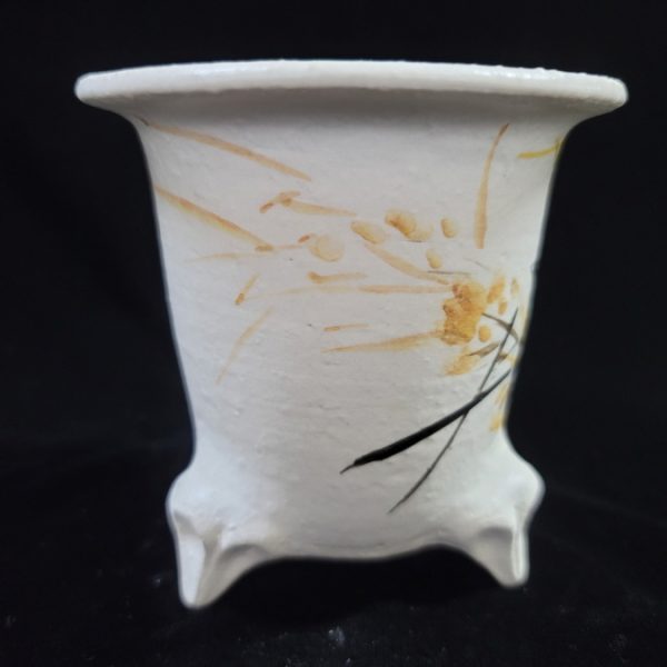 동천소 Raku pot 3.5"