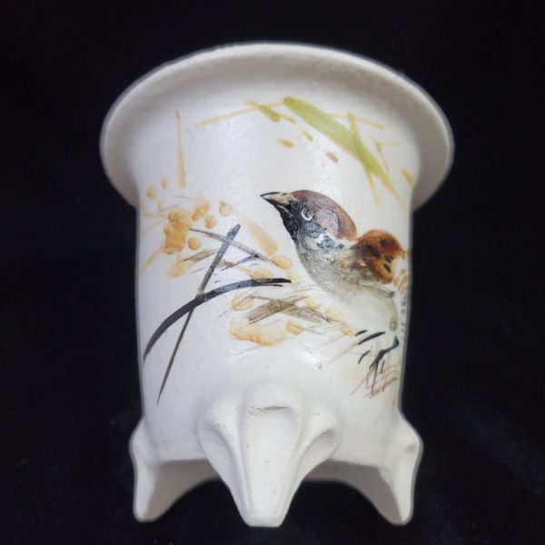 동천소 Raku pot 3.5"