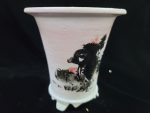 동천소 Raku pot 4"