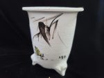 동천소 Raku pot 4"