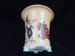 동천소 Raku pot 4"