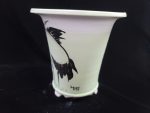 동천소 Raku pot 5"