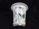 동천소 Raku pot 5"