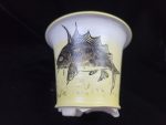 동천소 Raku pot 6"