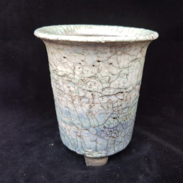 동천소 Raku pot 3"