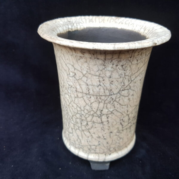 동천소 Raku pot 3"