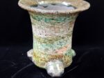 동천소 Raku pot 3.5"