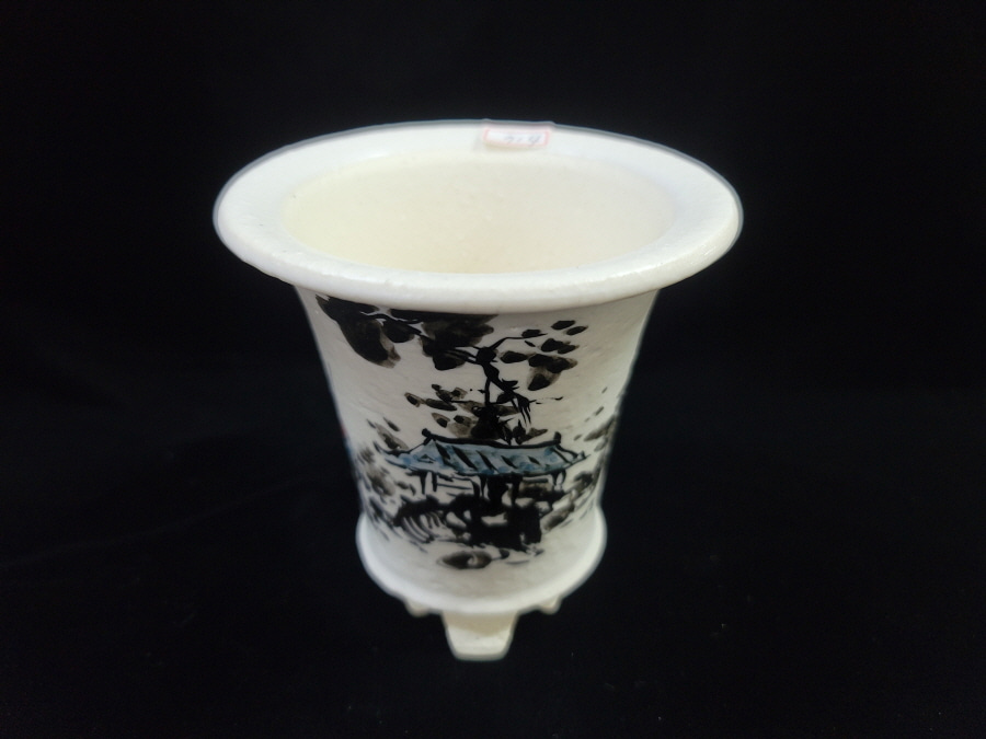 동천소 Raku pot 3" 동천소 Raku pot 3"