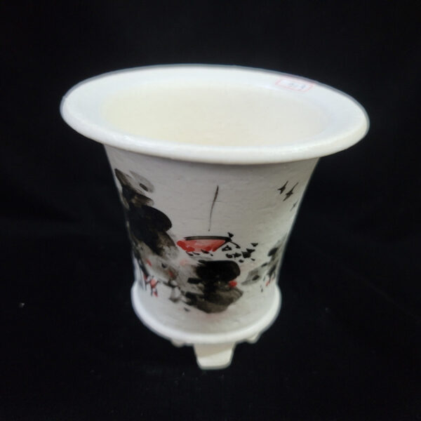 동천소 Raku pot 3"