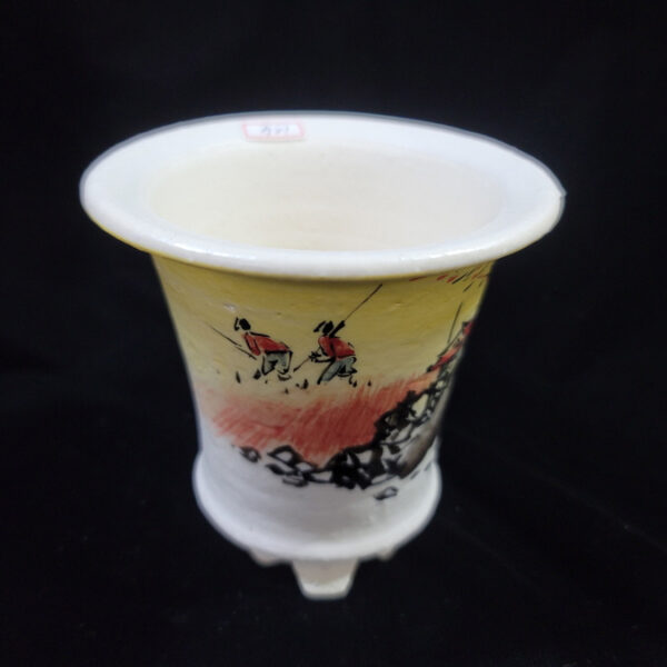 동천소 Raku pot 3"