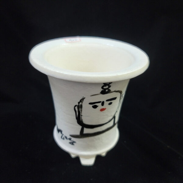 동천소 Raku pot 3"