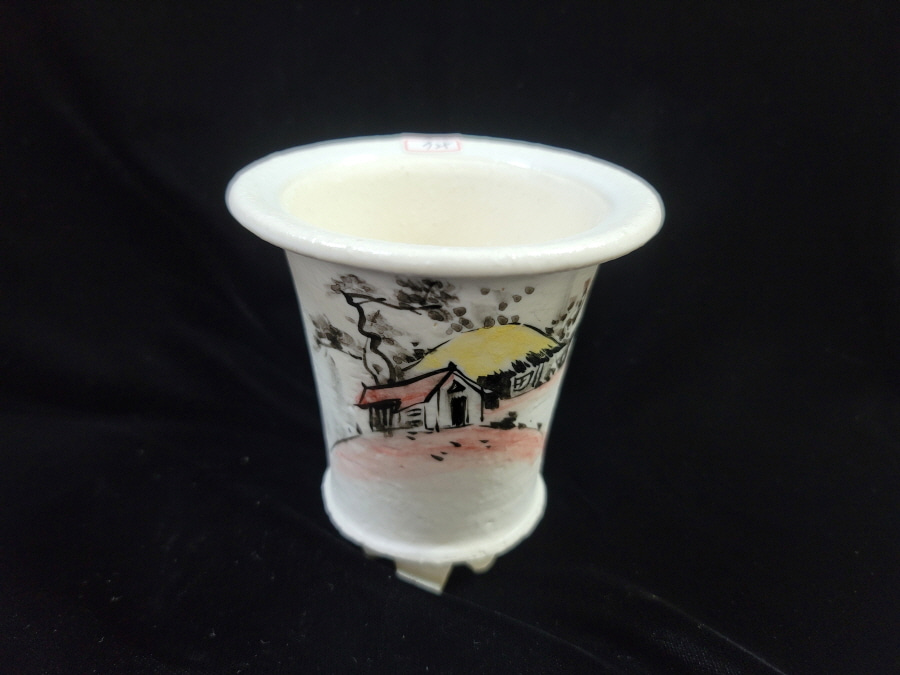 동천소 Raku pot 3" 동천소 Raku pot 3"