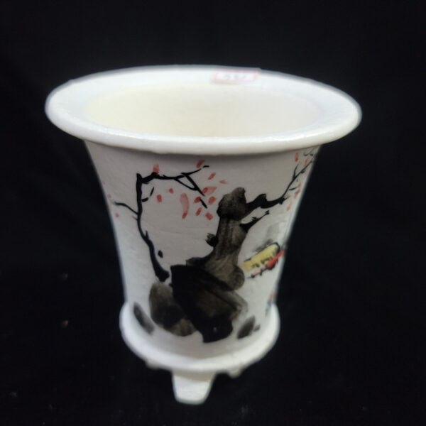 동천소 Raku pot 3"