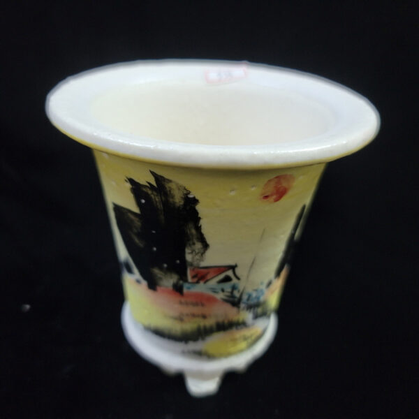 동천소 Raku pot 3"