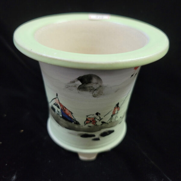 동천소 Raku pot 3"