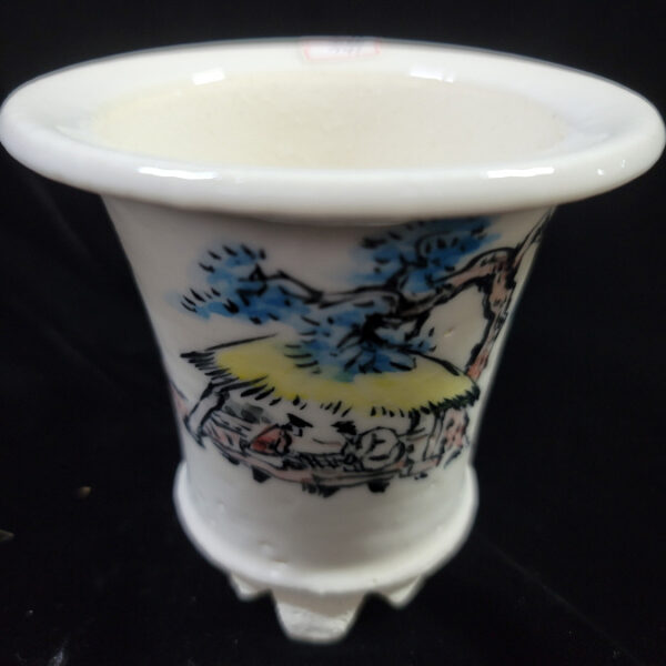 동천소 Raku pot 3"