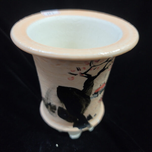 동천소 Raku pot 3"