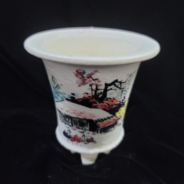 동천소 Raku pot 3.5"