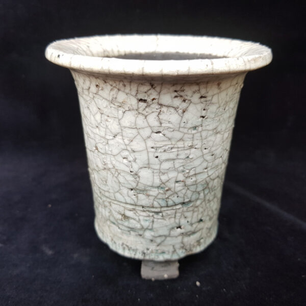 동천소 Raku pot 3"